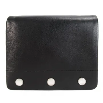 agnes b.金屬珠飾翻扣短夾-紅 歷史價格詳細信息