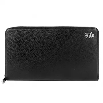 agnes b.蜥蜴皮革車線切紋ID車票夾(深灰) 歷史價格詳細信息