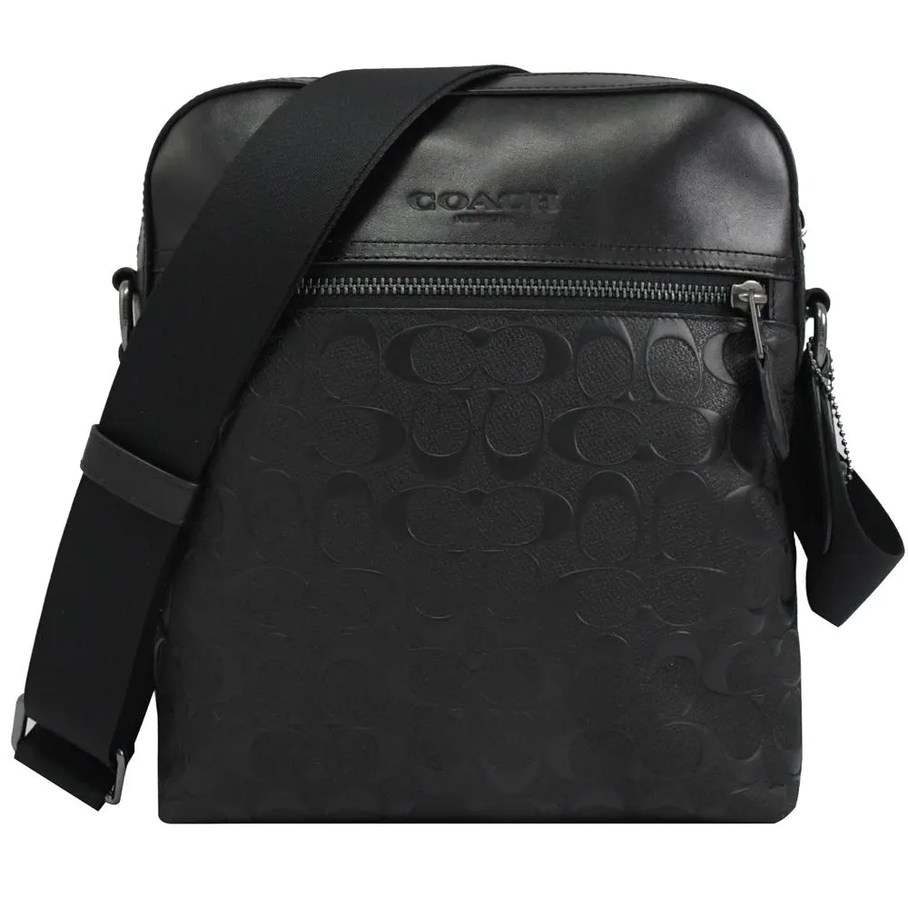 COACH 浮雕壓印logo皮革小方包(米白) 歷史價格詳細信息