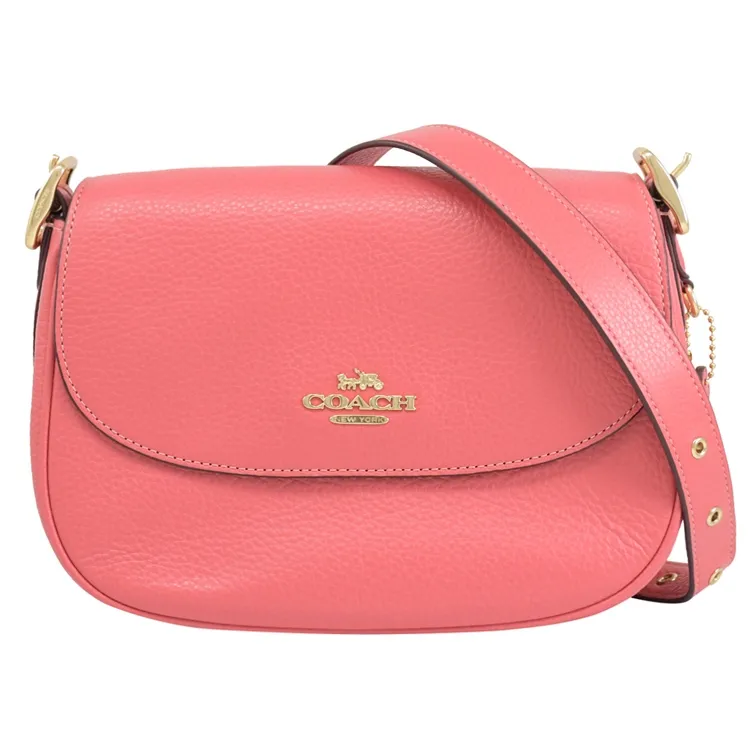 Coach馬鞍包 皮革 斜背 肩背側背包(絕版美國廠真品) 二手☆有LV Saumu(暫保留!請勿下標) 歷史價格詳細信息