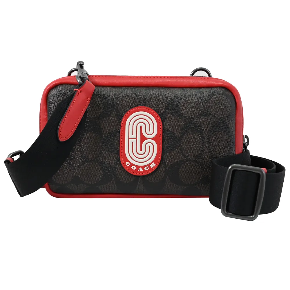 COACH C8607 Georgie 馬車LOGO荔枝紋兩用酒神包.玫粉 歷史價格詳細信息