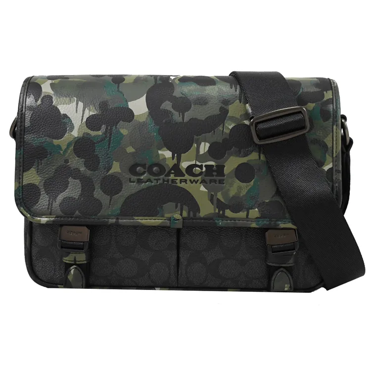COACH CA260 WYN 經典C LOGO迷幻漸層斜背包 歷史價格詳細信息