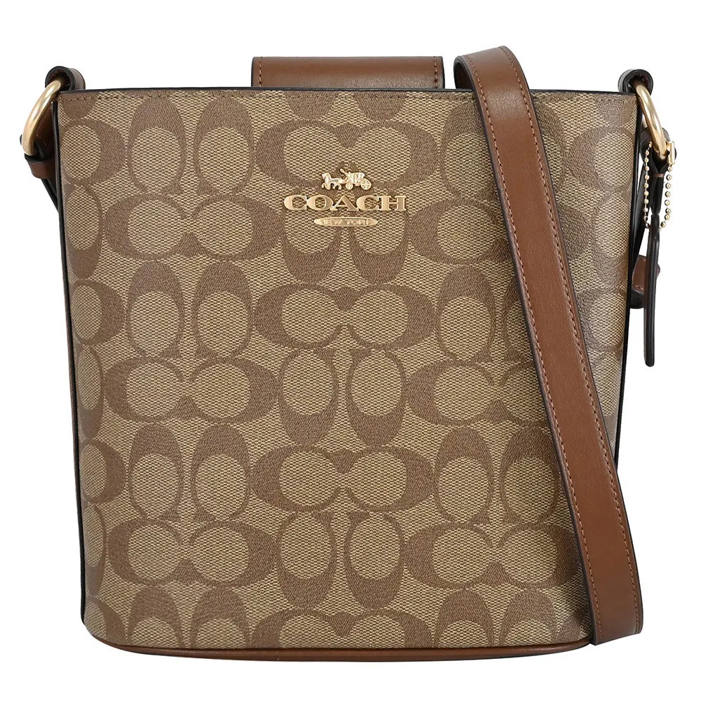 COACH CR124新款經典老花時尚單肩斜挎包 歷史價格詳細信息