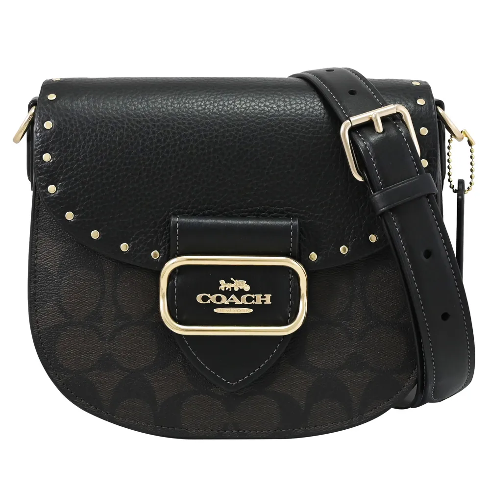 Coach馬鞍包 皮革 斜背 肩背側背包(絕版美國廠真品) 二手☆有LV Saumu(暫保留!請勿下標) 歷史價格詳細信息