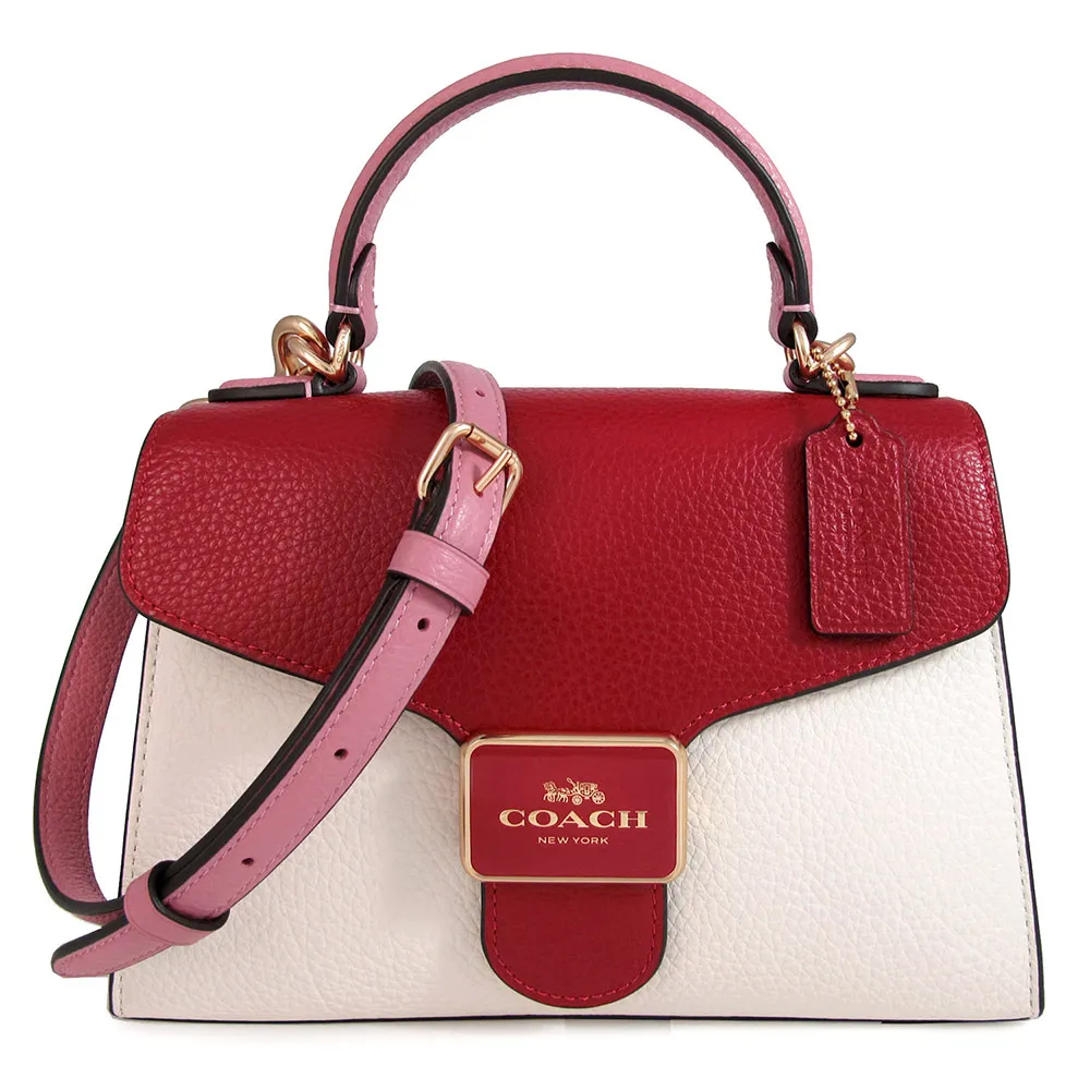 COACH 翻蓋扣式名片卡夾零錢包(多色任選) 歷史價格詳細信息