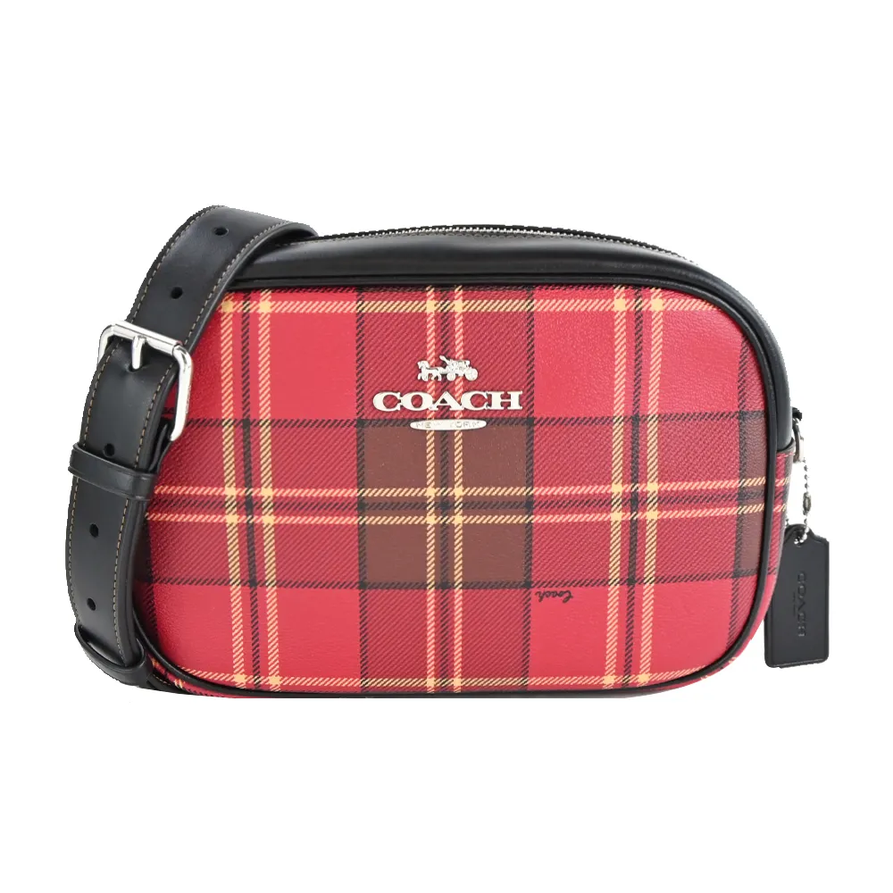 COACH 紅黑格紋 小手拿 歷史價格詳細信息