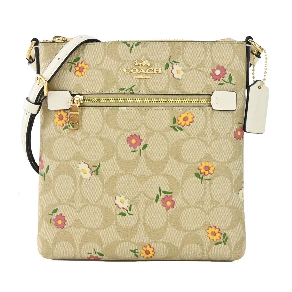 【COACH】ROWAN焦糖咖啡PVC迷你波士頓包鑰匙圈包掛吊飾 歷史價格詳細信息