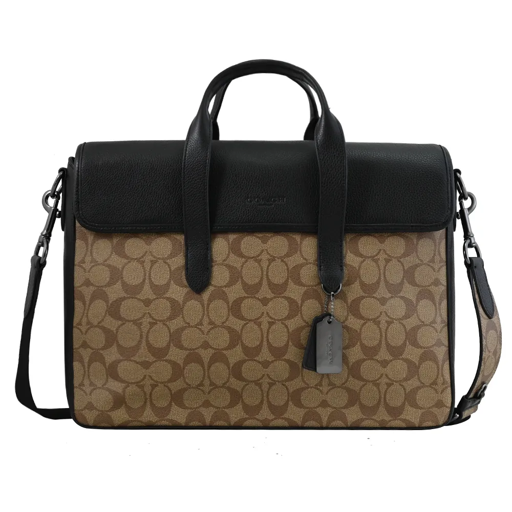 【COACH】Sullivan系列 黑面 玫瑰金框 黑色皮革三眼計時腕錶 手錶 男錶(14602 歷史價格詳細信息