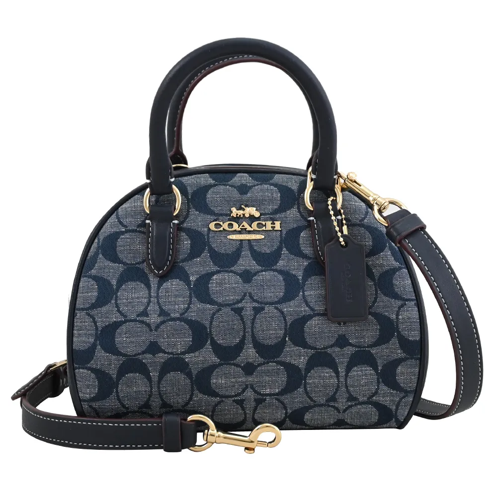 COACH CH110 經典壓印LOGO撞色腰包/胸口包.沙色 歷史價格詳細信息