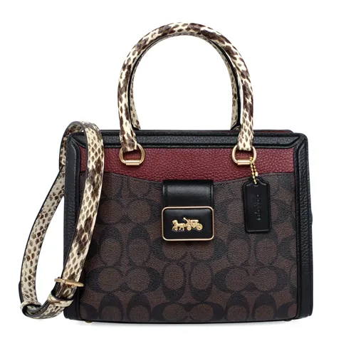 COACH深咖啡LOGO紅雙拉鍊手拿包【手機批發網】皮夾 手拿包 名牌精品 (線上代購) 歷史價格詳細信息