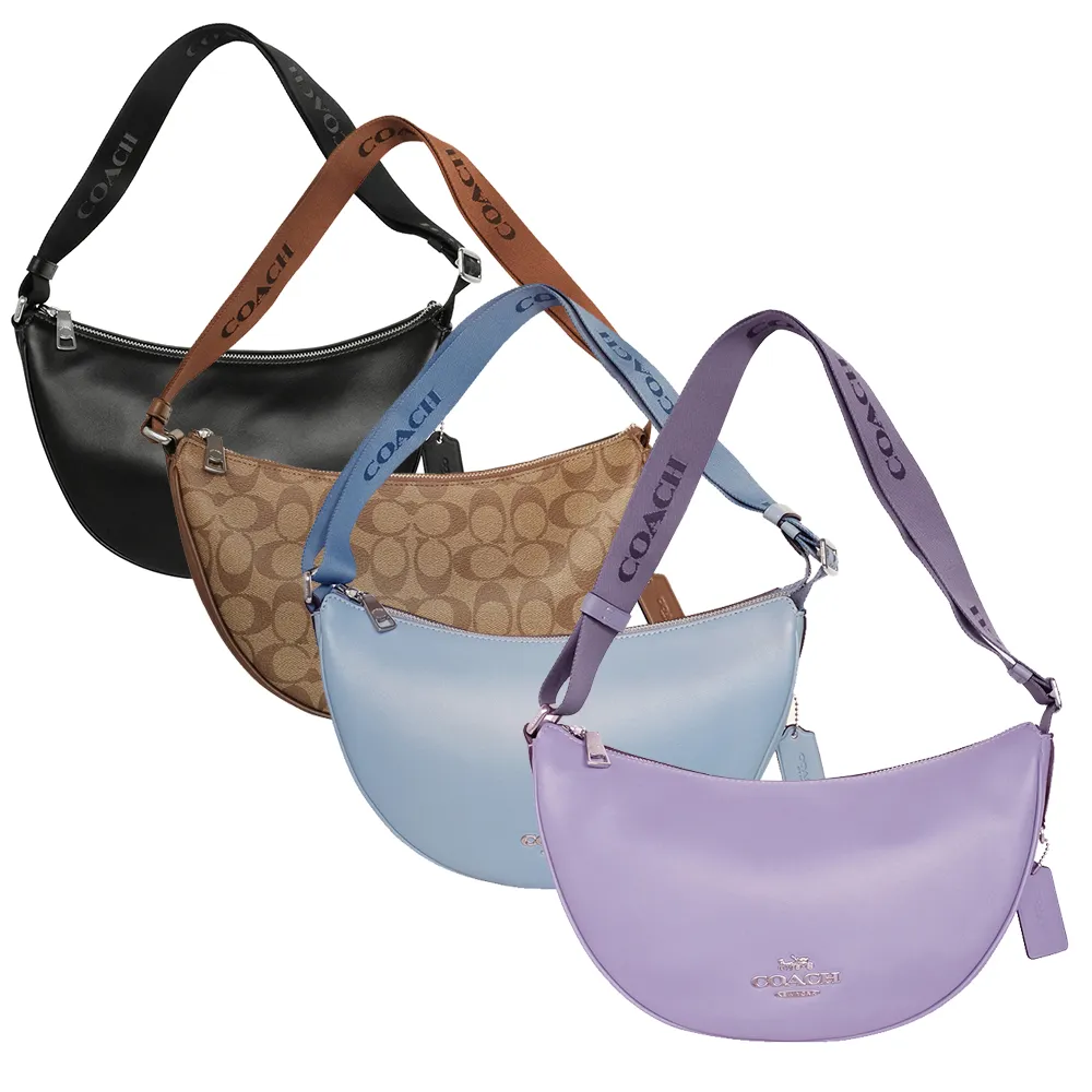 COACH 真皮/PVC C Logo人氣輕巧小廢包(多色多款) 歷史價格詳細信息