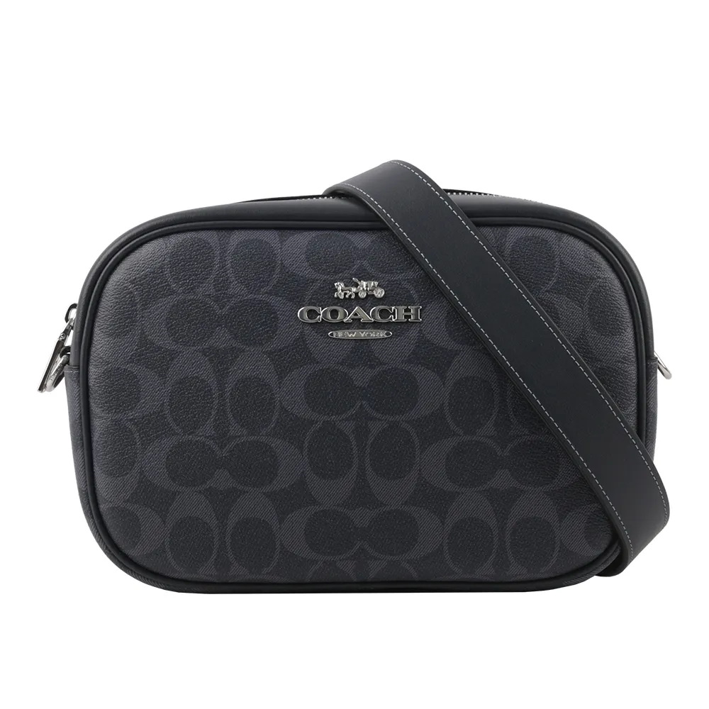 COACH Jamie 塗層帆布拼皮革迷你相機包(卡其/亞馬遜綠) CE599 IMRQE 歷史價格詳細信息