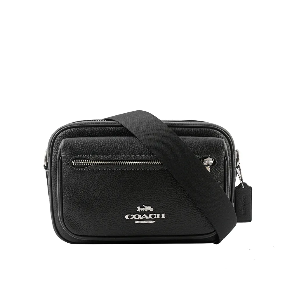 COACH 銀字馬車Logo 小牛皮附可拆提把長夾(黑色) CR623 SVBK 歷史價格詳細信息