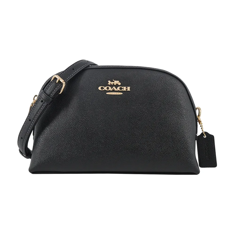 【COACH】Madi Monogram 塗層帆布拼皮革拉鍊貝殼包(胭脂粉) 歷史價格詳細信息