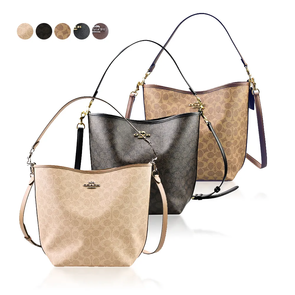 【COACH】經典LOGO肩背大購物/托特包(多色供選) 歷史價格詳細信息