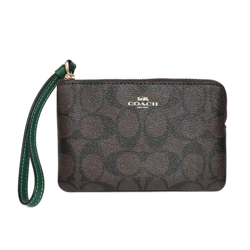 COACH深咖簡約品牌烙字全皮二合一雙夾八卡男夾 歷史價格詳細信息