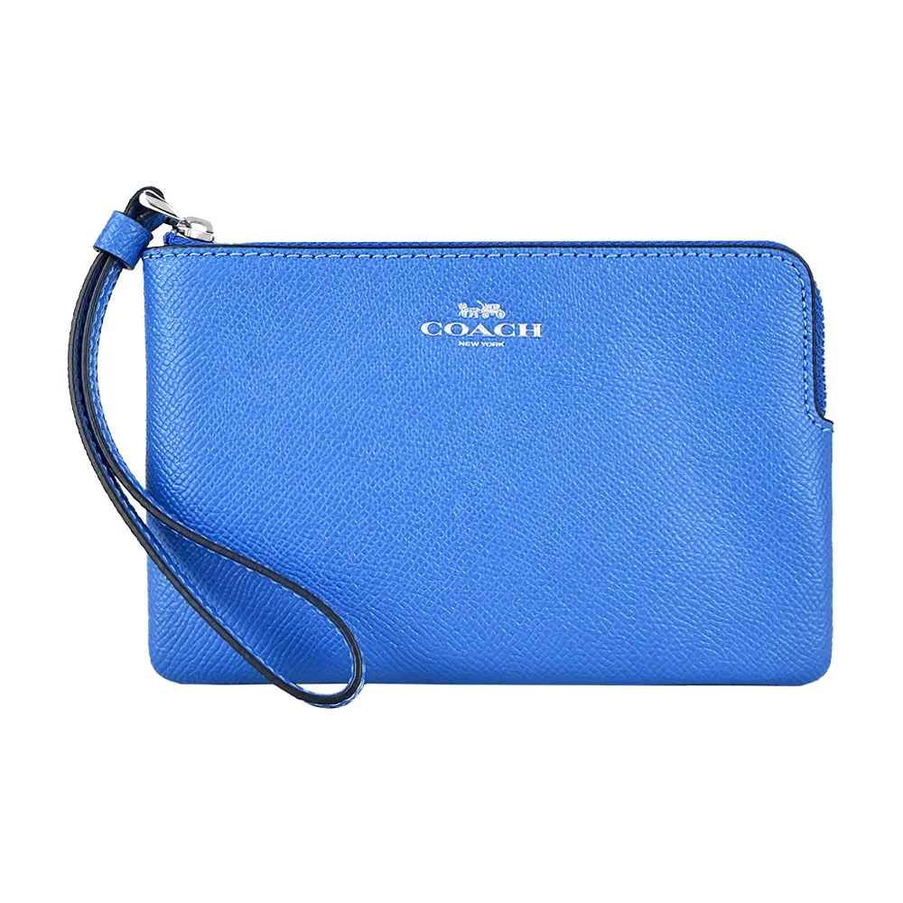 【COACH】防刮皮革馬車手拿包(紅色邊飾) 歷史價格詳細信息