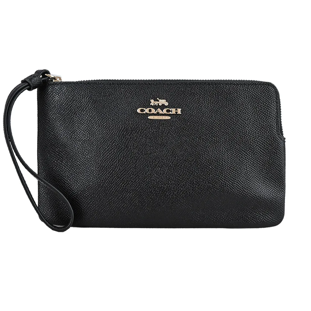 COACH馬車素面防刮卡夾鑰匙零錢包-黑色下標前請先告知 請勿直接下標 歷史價格詳細信息