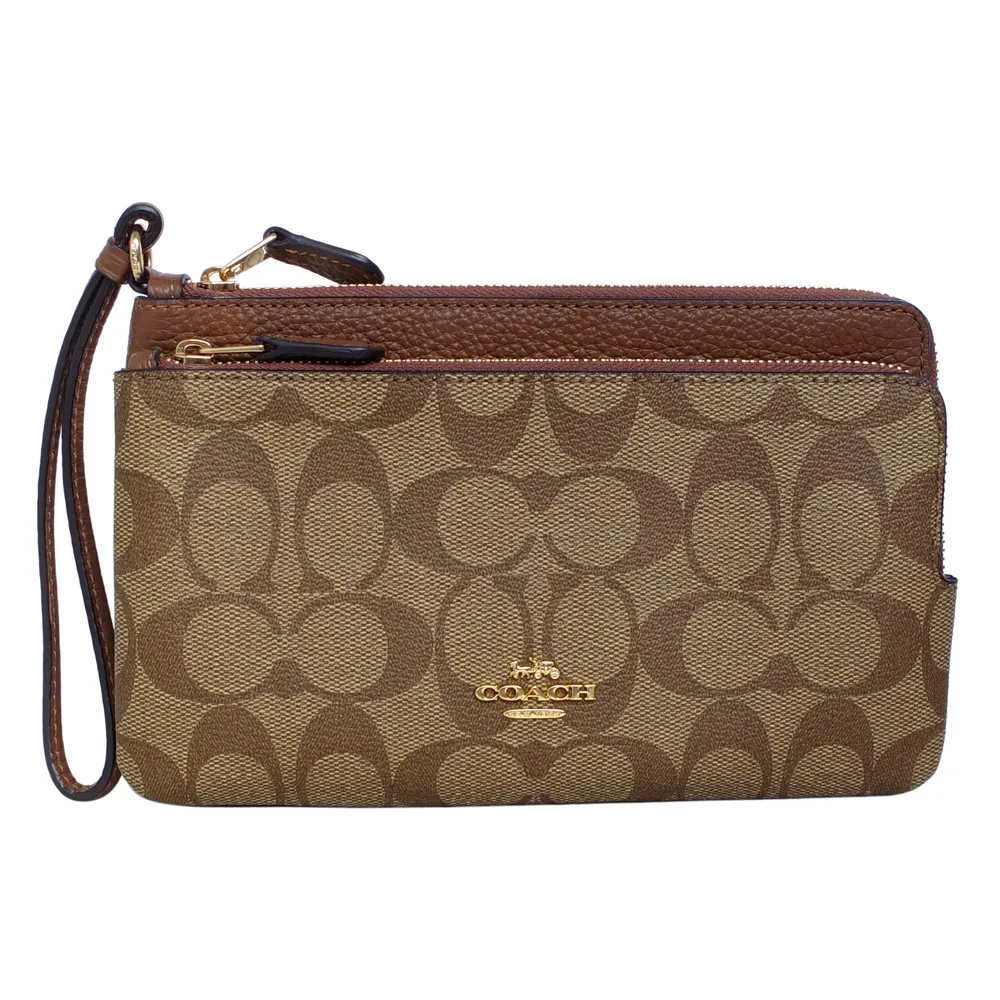 Coach真皮手拿包  白色  附盒子 歷史價格詳細信息