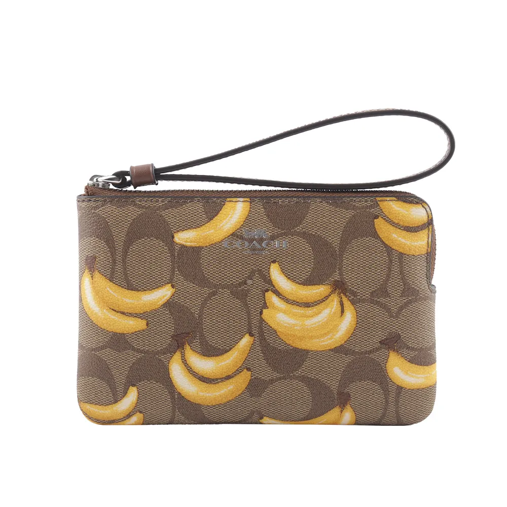 COACH 香蕉印花雙面翻兩用托特包(粉) 歷史價格詳細信息