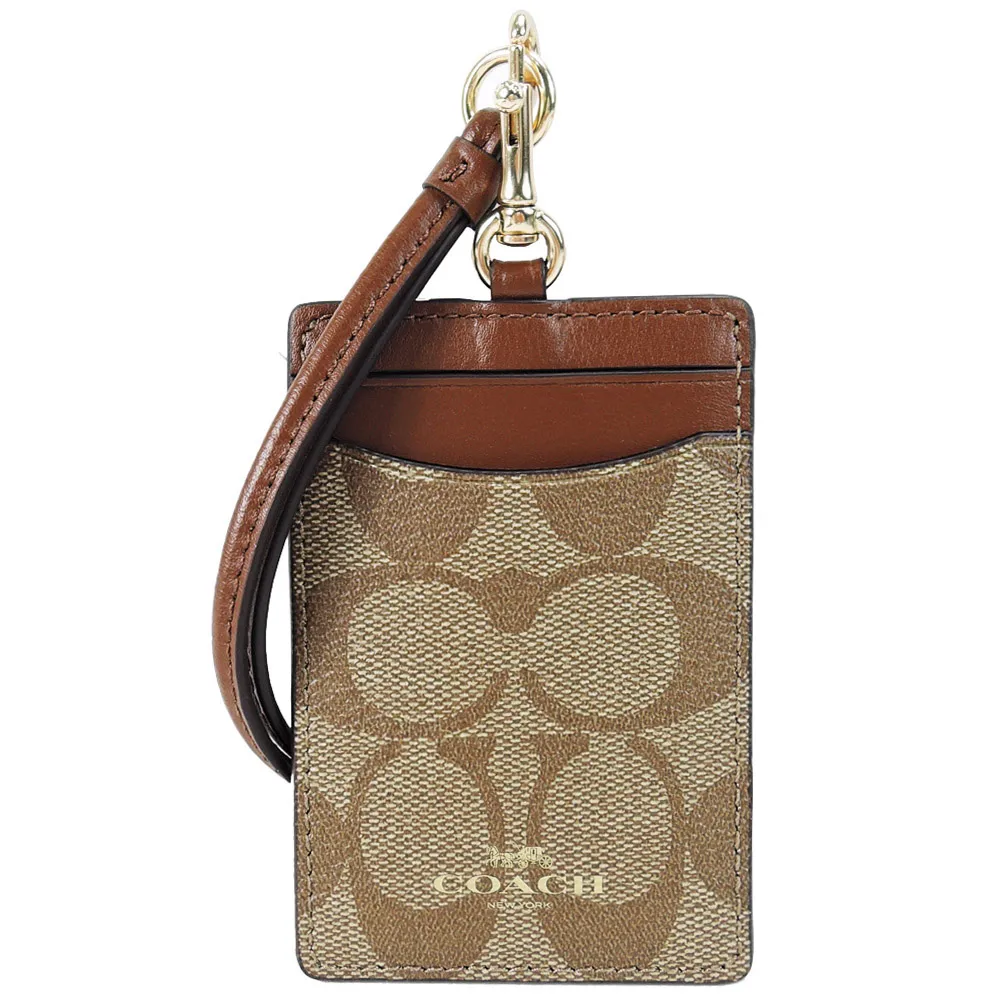 COACH 燙印馬車C LOGO條紋愛心印花手拿包(卡其酒紅) 歷史價格詳細信息