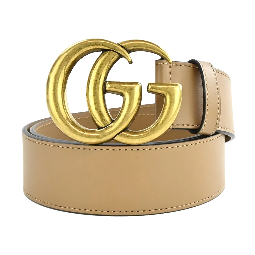 GUCCI GG Marmont 金屬LOGO牛皮拉鍊鏈袋迷你斜背包(淡黃) 歷史價格詳細信息