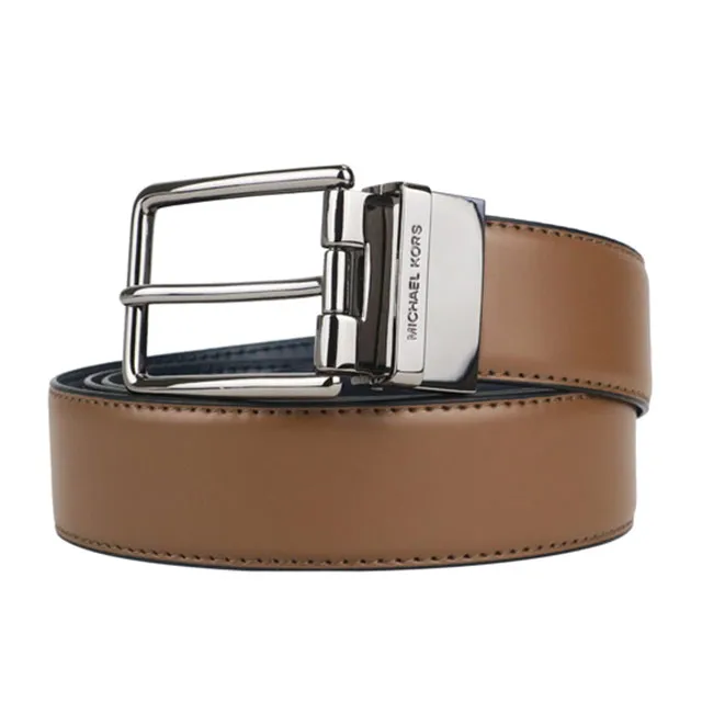 MICHAEL KORS 皮帶 腰帶 深咖啡色PVC/黑色皮革 寬版 可翻轉雙面使用 M26626 MK 廠商直送 歷史價格詳細信息
