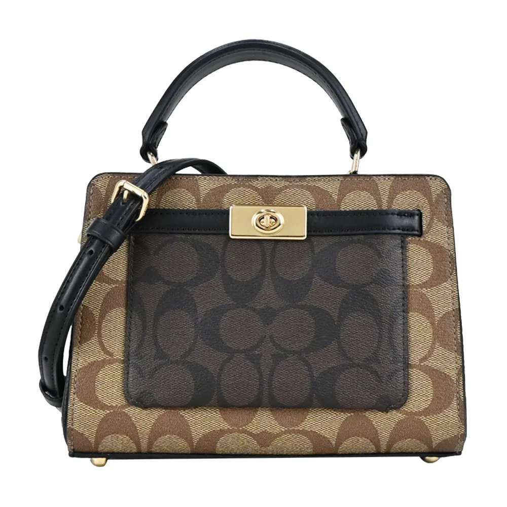 【COACH】新款前口袋中性男款斜背腰包單肩斜背包(多色供選) 歷史價格詳細信息