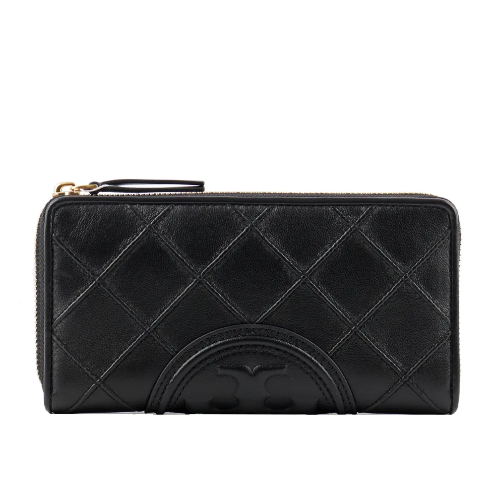 TORY BURCH FLEMING 菱格紋手提/斜背兩用束口水桶包-小/奶油白 歷史價格詳細信息