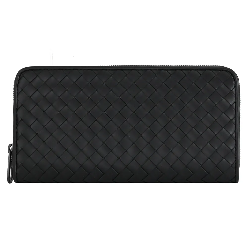 BOTTEGA VENETA 經典編織小羊皮拉鍊長夾(米白) 歷史價格詳細信息