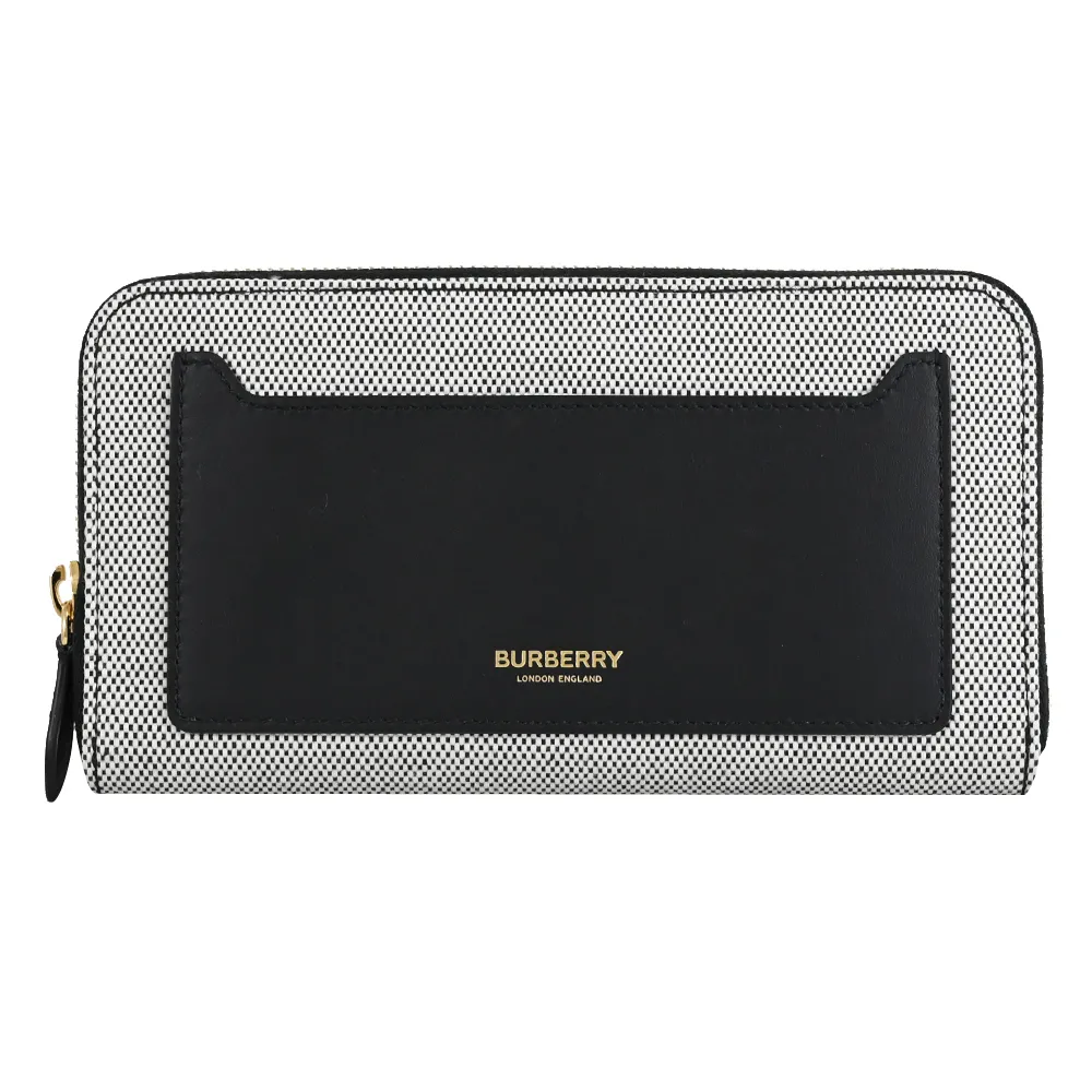 BURBERRY 8084054 燙金LOGO牛皮拉鍊長夾.金棕色 歷史價格詳細信息