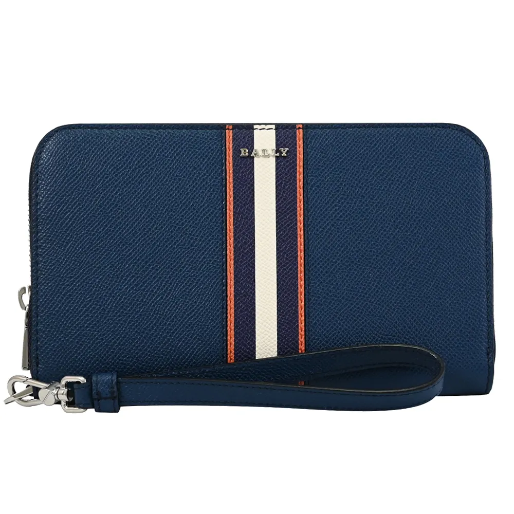 BALLY 6236993 ESMAL 燙金LOGO頸掛式尼龍零錢短夾.黑 歷史價格詳細信息