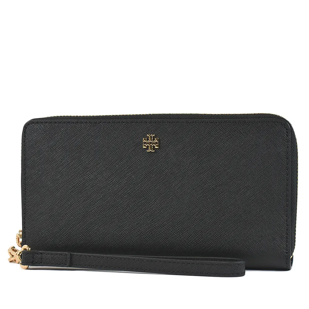 TORY BURCH Emerson系列寶藍x森林綠防刮牛皮簡易型短夾  全新未拆保證正品 歷史價格詳細信息