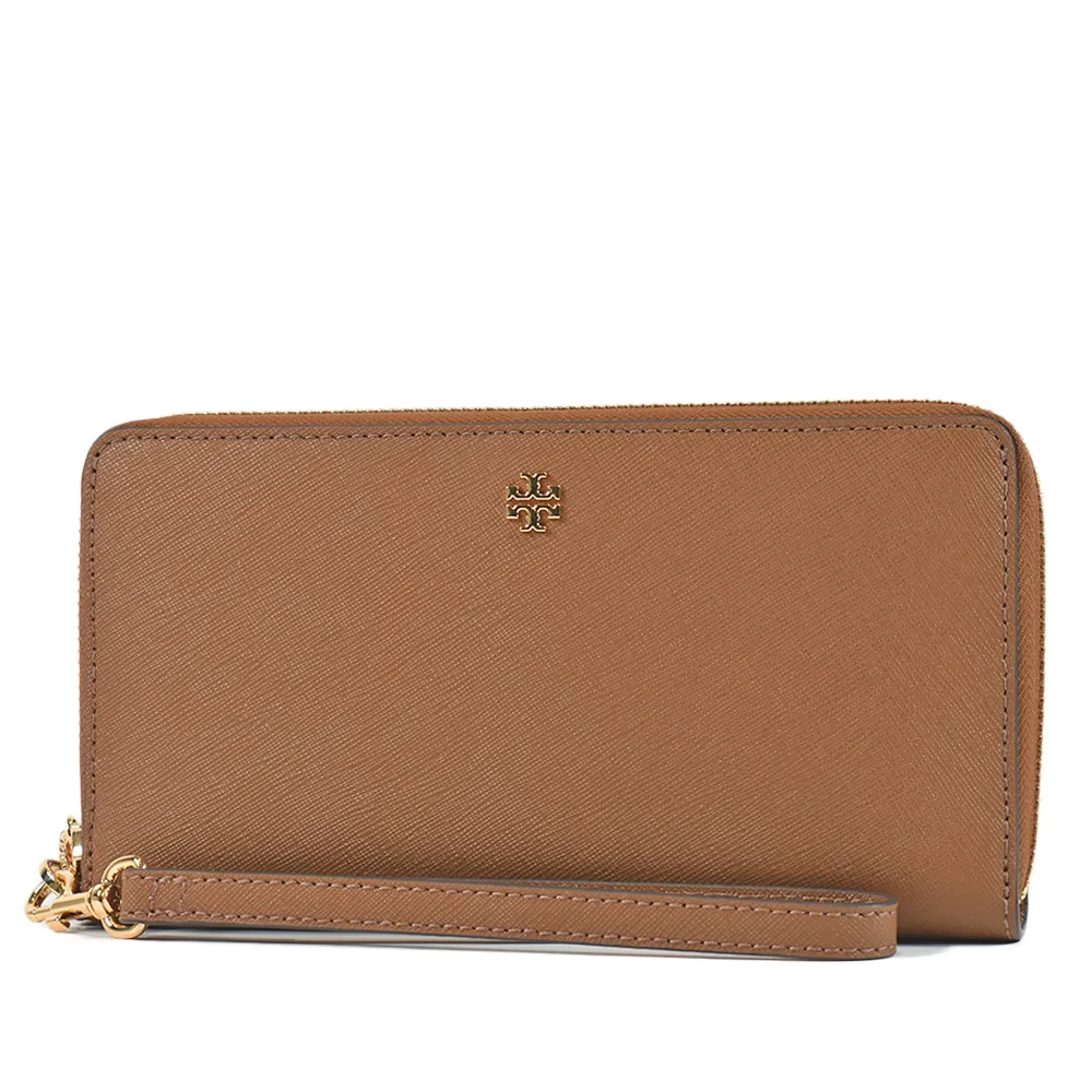 TORY BURCH Emerson系列寶藍x森林綠防刮牛皮簡易型短夾  全新未拆保證正品 歷史價格詳細信息