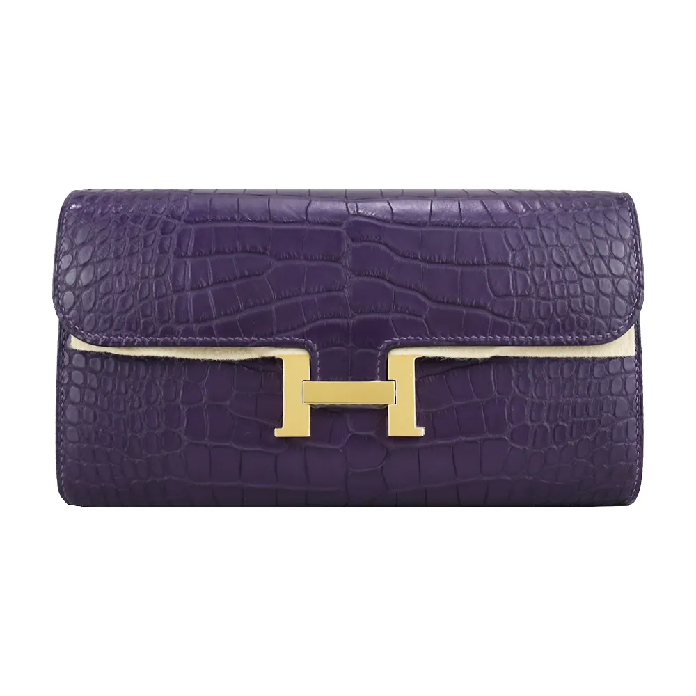 HERMES CONSTANCE Slim 小款 全新愛馬仕積雨雲灰色金釦康康卡片夾零錢包U刻印 XG3308 可當腰包附訂製斜背帶小廢包 mini 歷史價格詳細信息