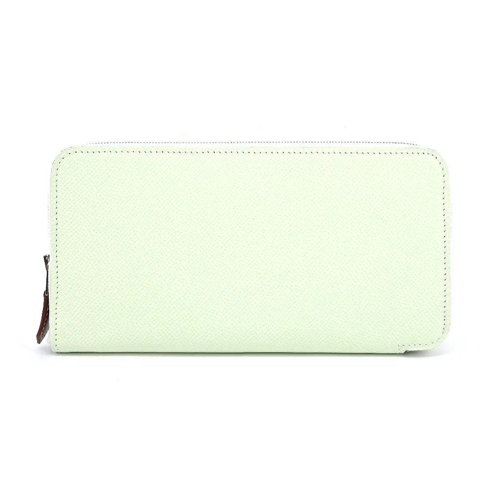 【Hermes 愛馬仕】In-the-Loop Phone to go wink邁索爾山羊皮鑰匙圈(AE白/綠/棕) 歷史價格詳細信息