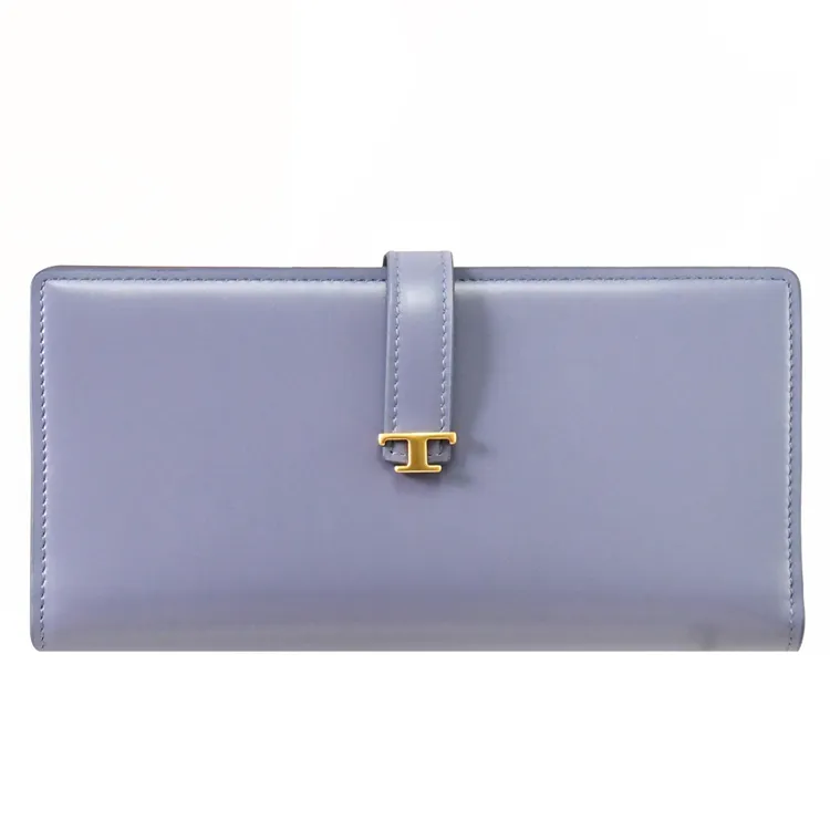 TODS T Timeless 小牛皮圓餅造型附鍊鑰匙零錢包.紫紅 歷史價格詳細信息