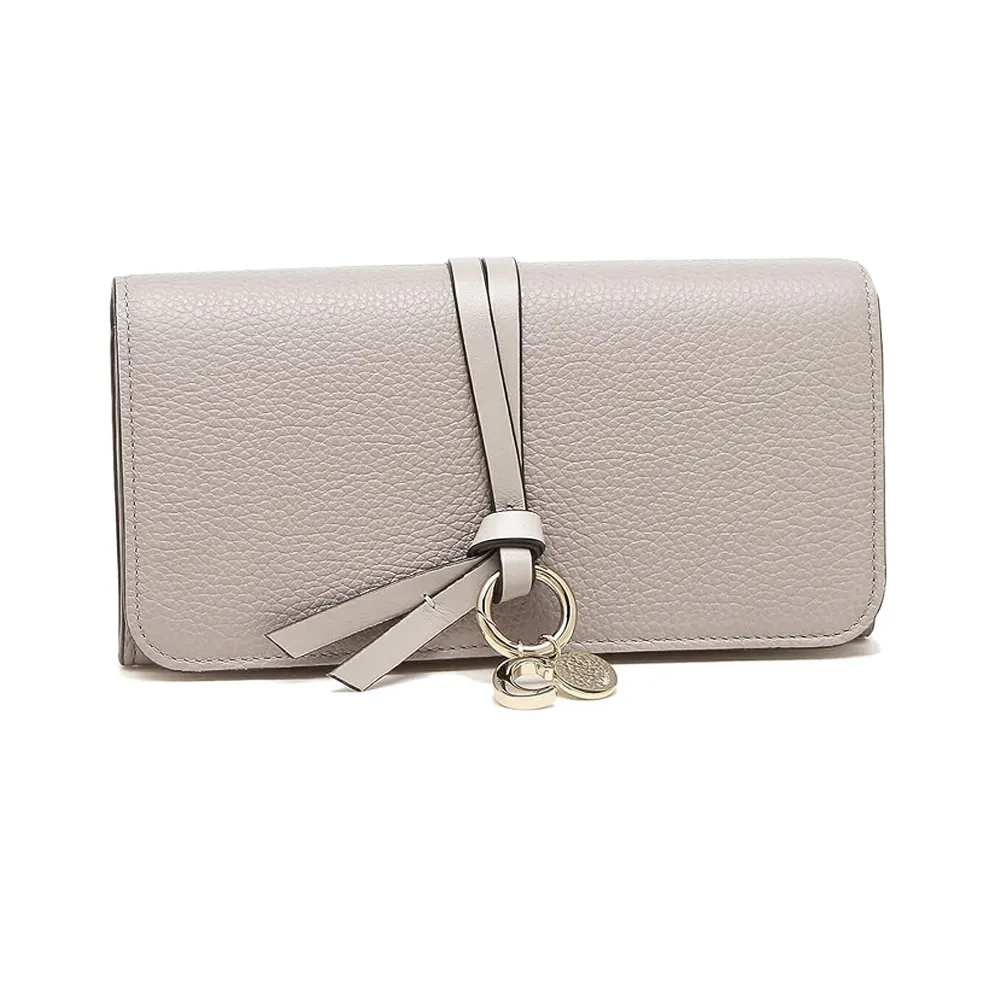 Chloe ALPHABET C LOGO  小牛皮翻蓋卡片/名片夾(黑色) 歷史價格詳細信息