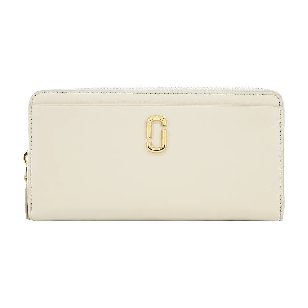 MARC JACOBS THE J MARC滑面皮革名片/卡片夾-米白 歷史價格詳細信息