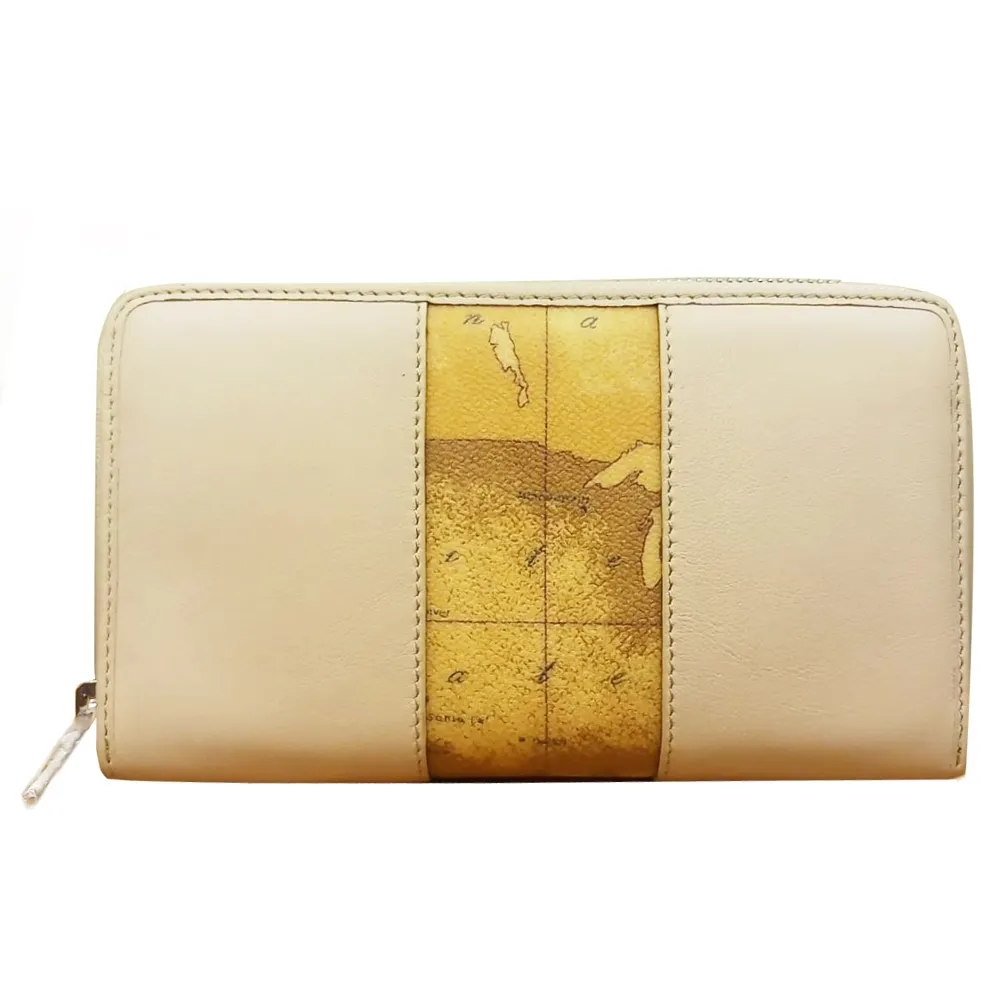 【Alviero Martini 義大利地圖包】地圖8卡短鈔票錢夾-地圖黃 歷史價格詳細信息