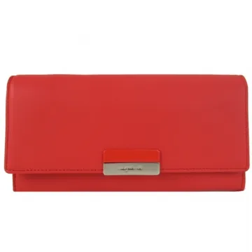 agnes b.長鐵牌雙色防刮翻蓋長夾-橘 歷史價格詳細信息