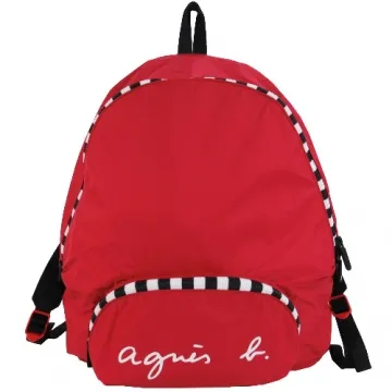 agnes b. 輕量尼龍撞色口袋斜背包-小/藍橘 歷史價格詳細信息