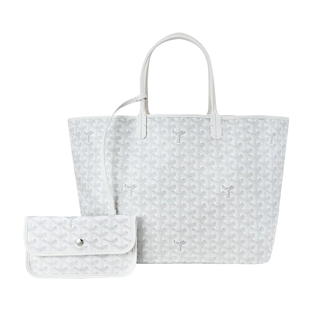 GOYARD 防水帆布LOGO子母購物包(PM小/棕黑) 歷史價格詳細信息