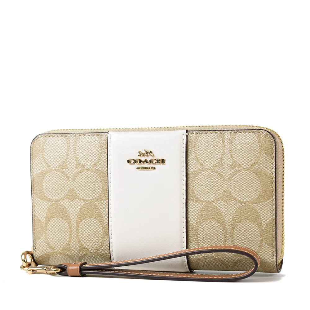 COACH 拚色荔枝紋鍊帶手提/斜背二用小方包-紅/白 歷史價格詳細信息