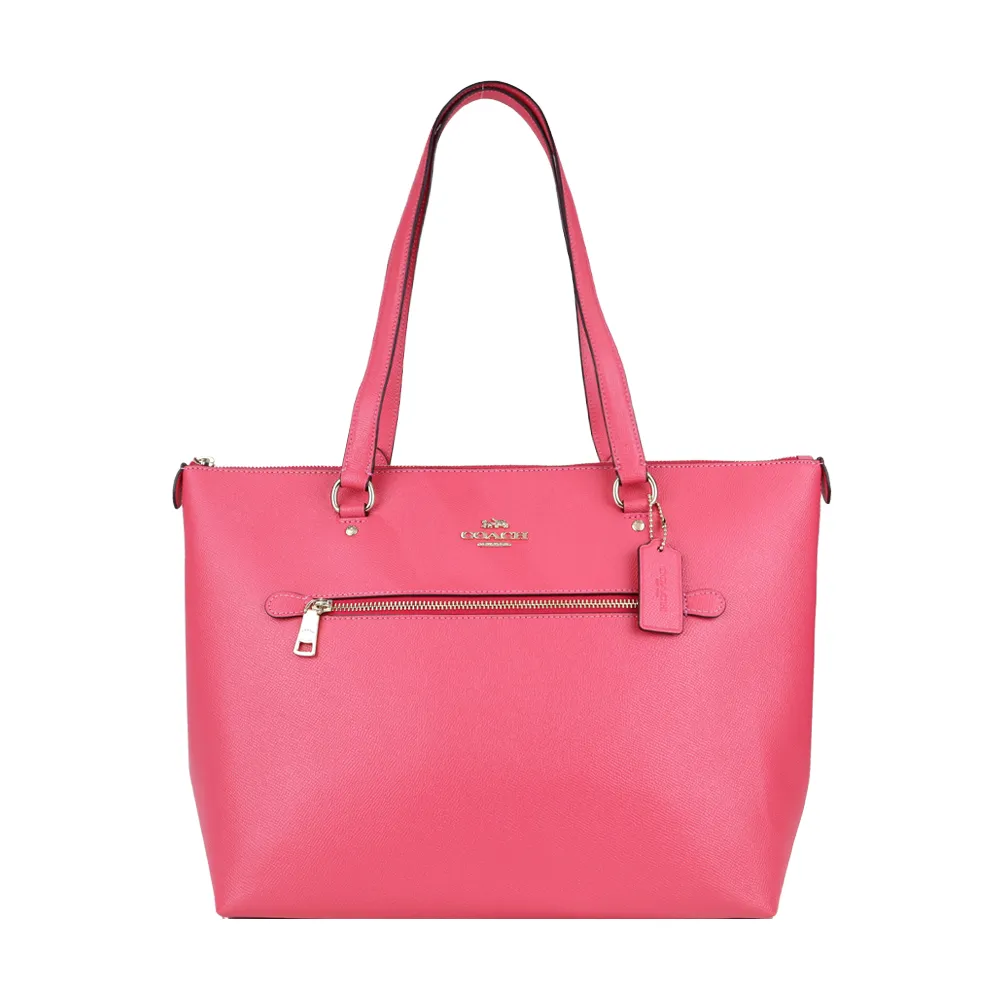 COACH 馬車LOGO粉筆白色防刮皮革口紅圖案對開式壓扣中夾 歷史價格詳細信息