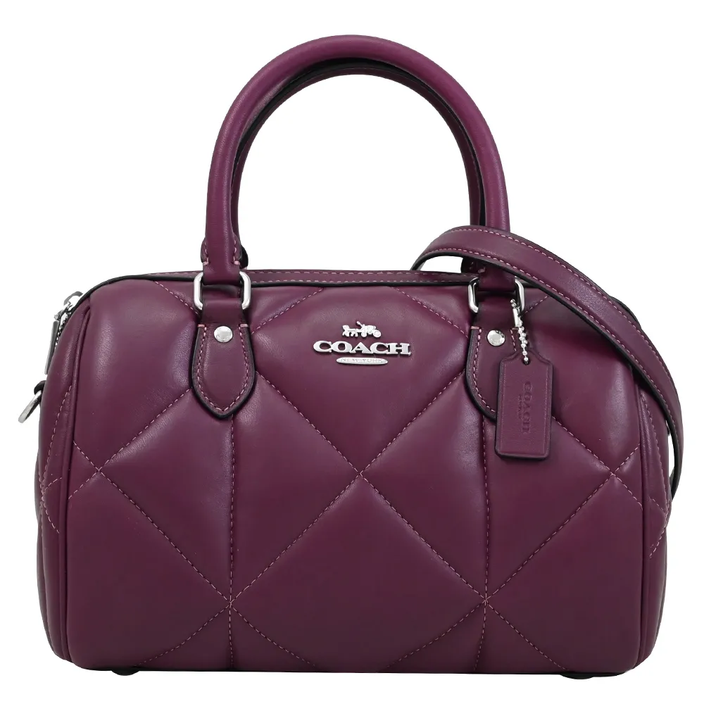 COACH CJ630 經典LOGO印花手提兩用筆電包.黑灰 歷史價格詳細信息