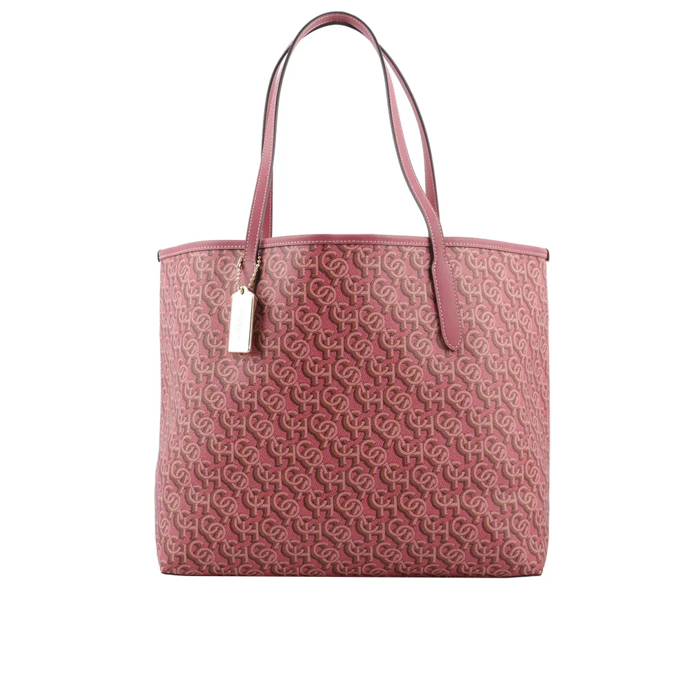 COACH CF344 新款立體印花雙肩包 Monogram設計立體復古 通勤大容量 男女通用 復購證 歷史價格詳細信息