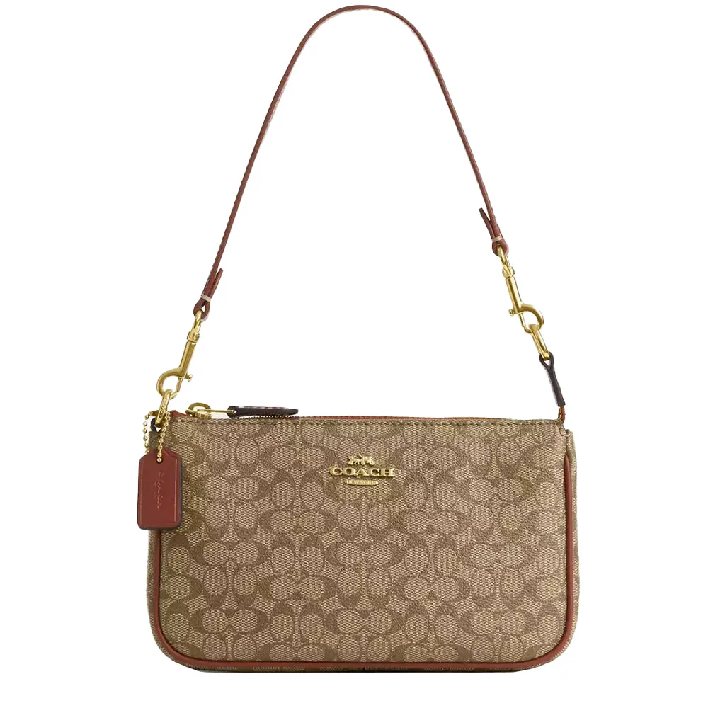 【COACH】NOLITA紅櫻桃X白色PVC手提包造型包掛鑰匙圈 歷史價格詳細信息