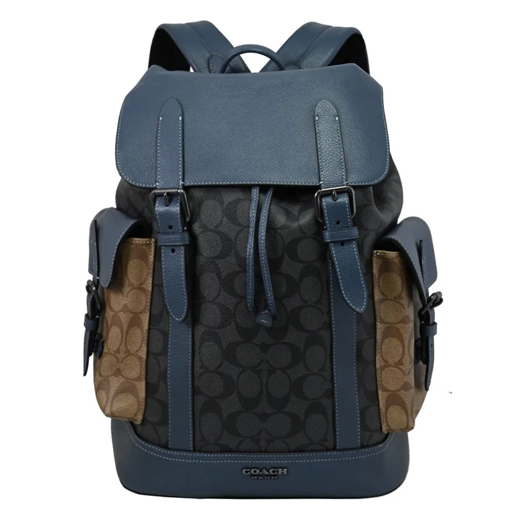 COACH CR395 金屬LOGO蜥蜴壓紋對開零錢短夾.黑 歷史價格詳細信息