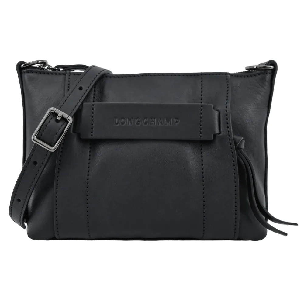 LONGCHAMP 3D 全新 s 皮革斜背手拿包 赭黃色 歷史價格詳細信息